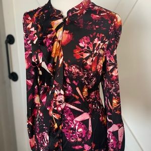 Black with Pink gem design